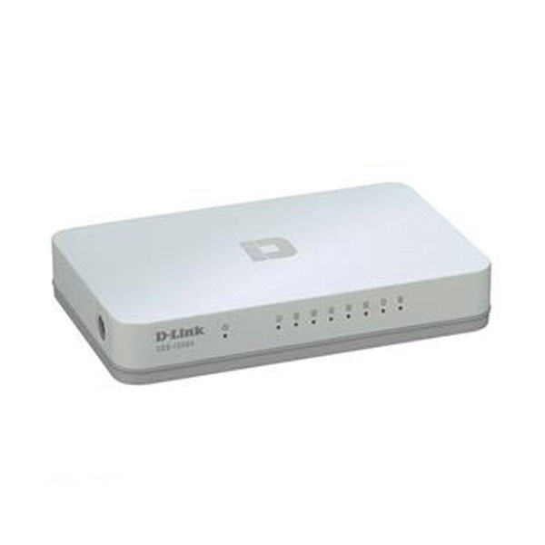 سوییچ 8 پورت گیگابیتی دسکتاپ دی لینک مدل DGS 1008A Link Port Gigabit Desktop Switch