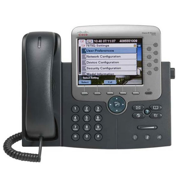 تلفن تحت شبکه سیسکو مدل CP-7975G 